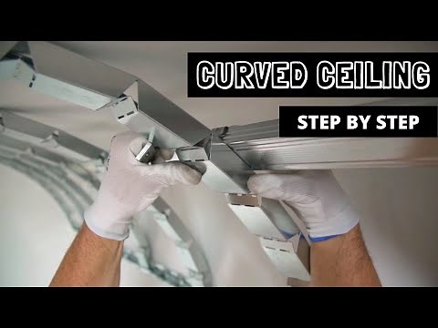 I PROFILI - Curved Plasterboard Ceiling Step by Step