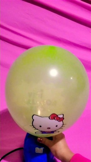 HELLO KITTY BALLOON INFLATION AND DEFLATION!!!