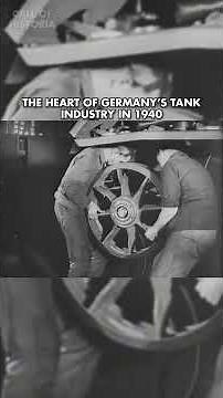 Inside a German Tank Factory in 1940!