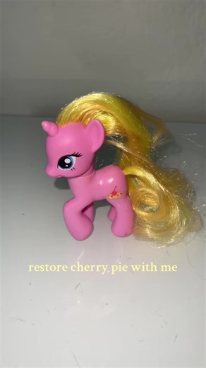 got her for like $20 but she’s a little busted up #mlp #brushable #fyp #mlpfandom #foryoupage
