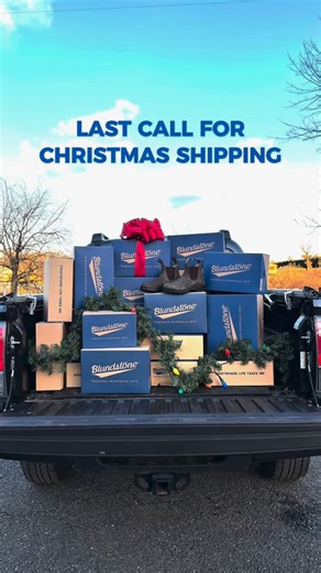 Blundstone USA on Instagram: "Mark these shipping dates on your calendar ⏰ Ground Shipping: Order by December 17th Two-Day Shipping: Order by December 19th Overnight: Order by December 21st"