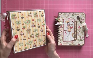 【搬运】烘焙主题线圈装订junk journal制作教程