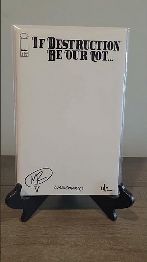 Blank 3X Signed ‪@midtowncomics‬ #shorts #comics