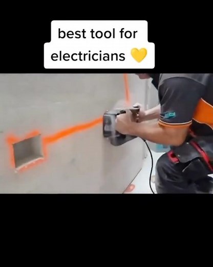 The fastest way to run wire through walls #Electrical #HowTo
