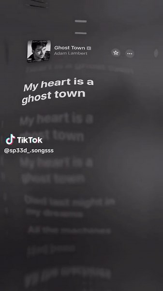 My Heart is a Ghost Town Lyrics and Songs