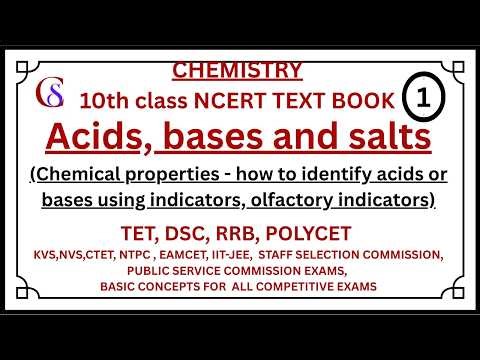 Acid-Base Indicators Explained |Litmus, Phenolphthalein, olfactory indicators & More