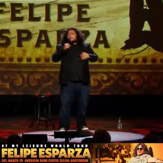 Corpus Christi! I'm brining my At My Leisure World Tour to the American Bank Center Selena Auditorium Sat. Mar 29! Get presale TIX Wed. 10/16 with code CHILL | Felipe Esparza