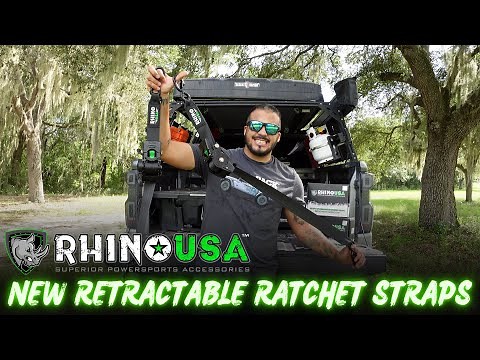 Rhino USA Retractable Ratchet Straps / Unboxing Review