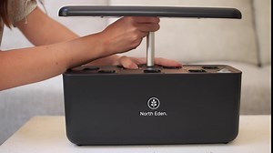 Hydroponics Grow Kit - Beginner-friendly Indoor Gardening Planter Starter System with Smart LED Growing Lights & Water Pump - Home Garden Germination Pods for Herbs, Vegetables, Berries & Other Plants