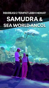 Lebaran di Samudra lebih seru, dengan membeli tiket bundling kamu bisa liburan di keajaiban berpetualang Samudra Ancol, kamu juga bisa mengunjungi dunia laut Sea World Ancol dalam satu hari, full bahagia dan keceriaan. Ayo pesan tiket bundlingnya di ancol.com . beli online lebih hemat!! | Samudra Ancol