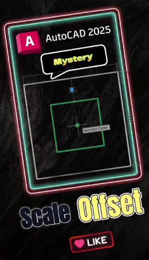 Stop Using SCALE in AutoCAD — This OFFSET Trick Changes Everything 😱