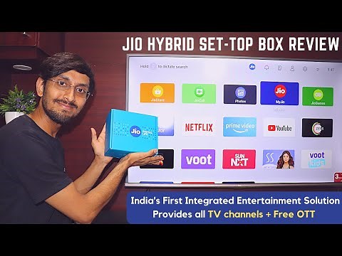 Jio Hybrid Set-Top Box Review 2021 | Setup, Remote, Mobile App, All TV Channels, Jio TV+, OTT & More