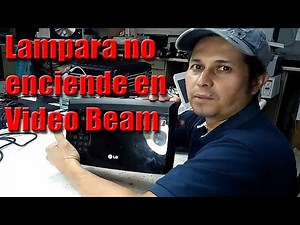 Lamp does not turn on in Video Beam