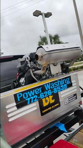 got some cheap gas about to clean this driveway.