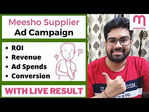 Step To Create Meesho Product Ad Campaign | How To Run Ads On Meesho Supplier Dashboard [LIVE]