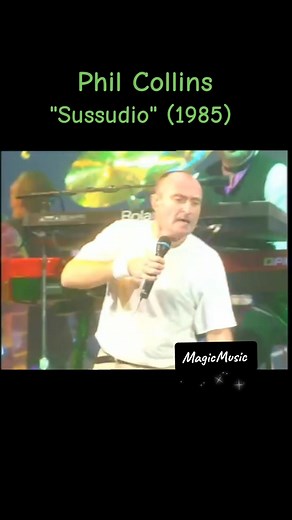 Phil Collins Live Performance in Paris 1997