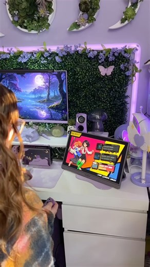 Kels 🌙 on Instagram: "Portable Monitor unboxing 💜🖥️ I finally bought the new Pokémon game the other day! With no house hunting or wedding planning on my mind anymore, I’m finally able to play some video games and invest some time to my hobbies again 🥺 Swapping back and forth between my pc and Nintendo Switch output kind of got a little annoying, so, this @arzopa_official portable monitor kindly gifted to me is my new go-to for playing my Nintendo Switch games. With a 144Hz rate and a 16.1” s