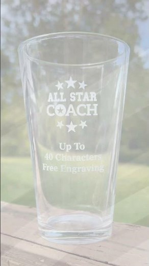 Personalized Glassware by Crown Awards