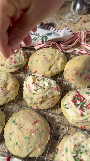 Soft Frosted Christmas Cookies