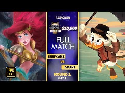 Pro Play Summit Pittsburgh LORCANA Round 1 - Sapphire Steel vs Emerald Steel | Pro-Play Games
