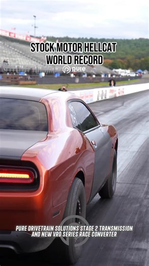 STOCK MOTOR HELLCAT WORLD RECORD ‼️🔥 Stage 2 Transmission with our new VRO Series Converter Congratulations to all involved!! 🌐VISIT OUR WEBSITE🌐 www.PureDriveTrainSolutions.com #puredrivetrainsolutions #PDS #madeintheusa🇺🇸 #transmission #drivetrain #trackhawk #trx #twinturbo #turbo #boost #v8 #racecar #usa #hellcat #srt #dodge #challenger #charger #demon #redeye | Pure Drivetrain Solutions