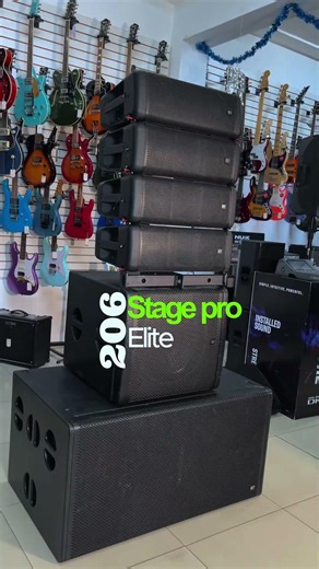 Alienpro Stage Pro linear system offers power, ideal for rentals, event venues and churches