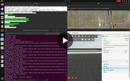 #ardupilot #gazebo #opencv #python #dronekit #sitl #robotics | Paul Varghese Shibu