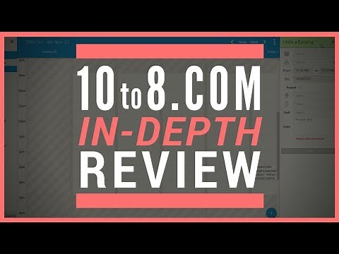 10to8 Appointment Scheduling Review - 10to8 Does it ALL? Free Option Available