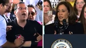 WATCH: Kamala Harris HECKLED During North Carolina Rally | The Daily Caller
