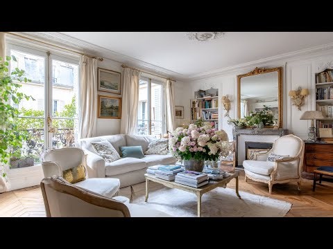 Shabby Chic Parisian Apartment Design That Balances Cozy Comfort with French Charm