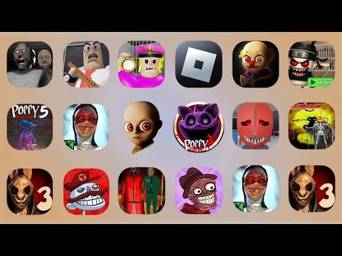 CLOWN'S PRISON RUN! , ROblox,,Poppy Playtime Chapter 4,The Baby In Yellow,Epic Chopper's Carnival...