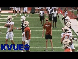 Texas Longhorns fans get a first look at new team | KVUE