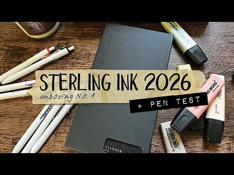 Unboxing Sterling Ink N1 + Pen Test