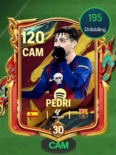 Pedri Lunar New Year Card Review in FC Mobile