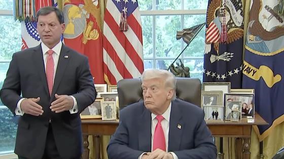 'That's A Tiny Fraction': Trump Shamelessly Flaunts His Wealth, Scoffs At $200,000 Salary During Remarks In The Oval Office