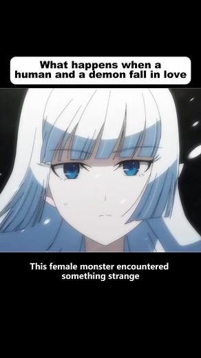 Love Between a Girl and a Monster in Anime