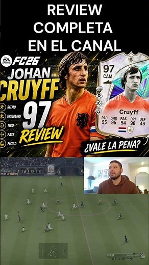 🚨 JOHAN CRUYFF 97 REVIEW | ¿EL MEJOR ATACANTE DE EA FC 26? 😱🔥 #cruyff #eafc #eafc26
