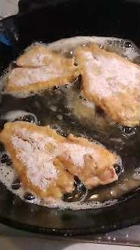Fried Flounder Fish Fillets