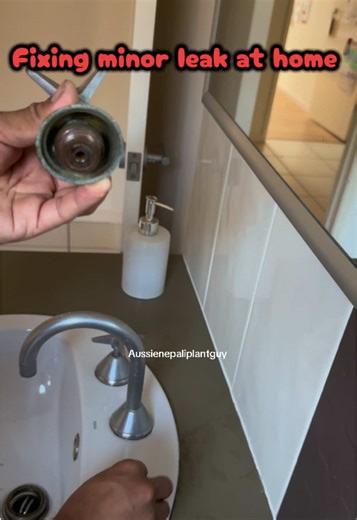Fixing minor leaks by yourself saves lot of money calling for plumber. But make sure you have plenty of time if you are not a pro at these sort of stuff as you may need to do multiple trips to your hardware shop. #fixingleak #aussienepaliplantguy #tapfixing #waterleak #bathroom