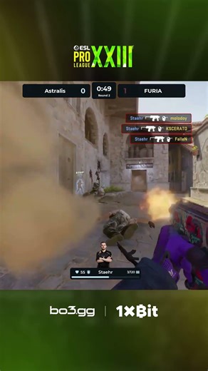 Staehr OUTSMARTS THEM ALL and drops a SNEAKY -4 #bo3 #esl #cs #cs2