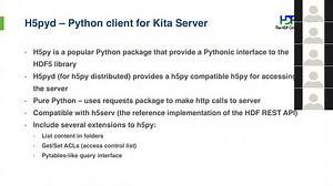 Scientific Data in the Cloud - Oct 18