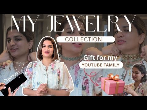 Let’s see my jewelry collection | Gift for my YouTube family | Let’s organize