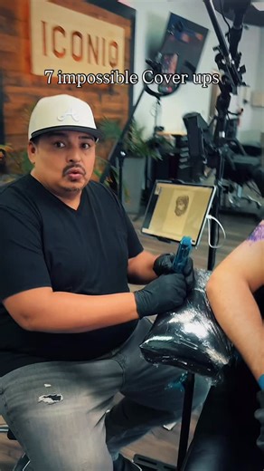 Cover up game for 2025 is the best on the IE!! #fyp #coveruptattoos #tattooartists #fontana #ranchocucamonga | Ricardo Gonzalez