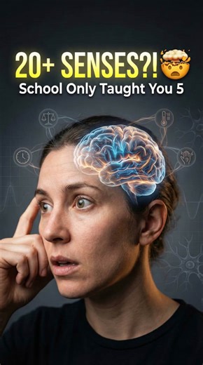 Humans actually have over 20 senses - here is the proof