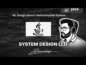 43. Design a Search Autocomplete System : Java