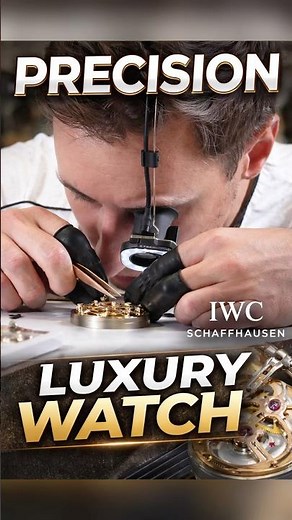 How a Luxury IWC Schaffhausen Watch Is Assembled by Hand