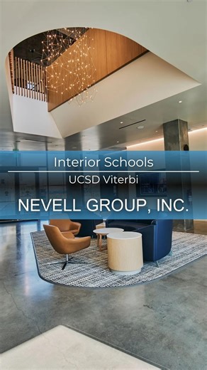 WWCCA on Instagram: "@nevellgroupinc has earned well-deserved recognition for their work on the UC San Diego Viterbi Family Research Center, winning the Interior Schools category at the 18th Walter F. Pruter Project of the Year Awards.⁠ ⁠ Nevell Group collaborated closely with design and engineering teams to develop and implement a comprehensive Sound Transmission Class (STC) strategy, ensuring the acoustic isolation required for sensitive research and clinical environments. Through specialized 