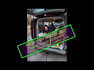 How to remove the rear seats of the Ford Transit Connect - Ford Transit (MK 8)