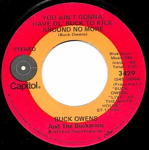 Buck Owens And The Buckaroos - You Ain't Gonna Have Ol' Buck To Kick Around No More
