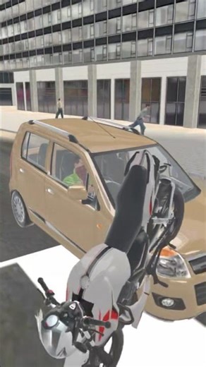 I tried to escape with the car #shorts #shortvideo